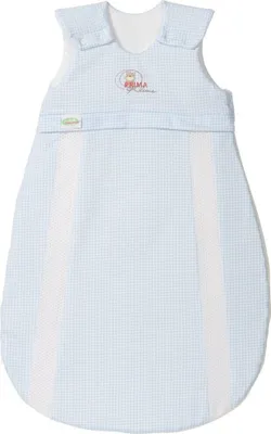 Produktbild von Odenwälder Baby-Schlafsack PrimaKlima kariert hellblau 70