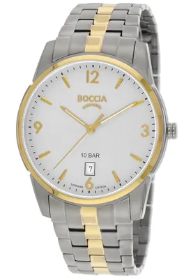 Zdjęcie produktu dla Zegarek męski z datownikiem - Boccia model: 3632-02