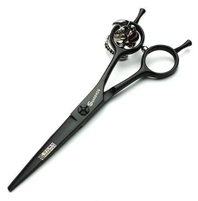 Immagine prodotto di Forbici da parrucchiere da 6 pollici, in acciaio 440C, per taglio capelli