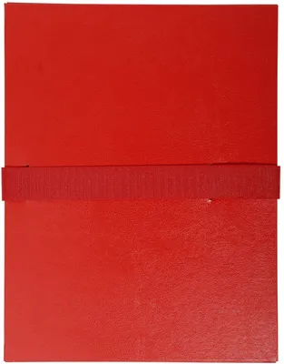 Produktbild von Exacompta Präsentationsmappe Balacroneinband Klettverschluss Rot DIN A4
