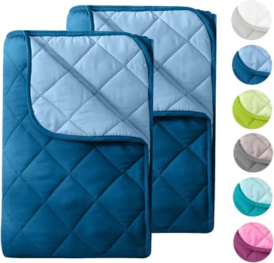 Produktbild von Bettdecke Mikrofaser-Sommerbettdecke im Wendedesign, , waschbar bei 95 °C, leichte Bettdecke für Camping und heiße Tage, ohne Bezug, frö