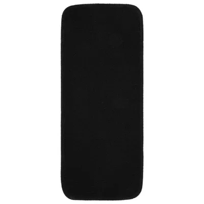 Image de vidaXL Tapis de marche antidérapant 15 pcs. 60x25 cm noir rectangulaire