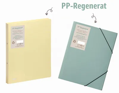 Produktbild von Pagna 20902-04, A4, Polypropylen (PP), Gelb, 1,6 cm, 260 mm, 23 mm