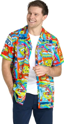 Produktbild von OppoSuits Hemd Herren Korte Mouwen SpongeBob Breakfast M