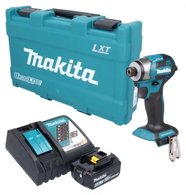 Productafbeelding van Makita DTD 173 RG1K accu-slagmoersleutel 18 V 180 Nm 1/4" borstelloos + 1x accu 6,0 Ah + oplader + koffer