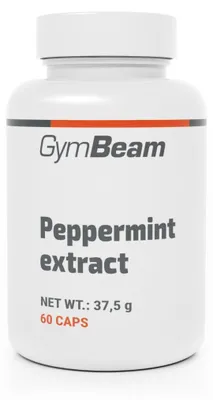 Produktbild von GymBeam - Pfefferminzextrakt, 60 Kapseln
