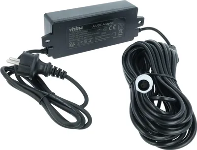 Produktbild von vhbw Netzteil / Ladegerät kompatibel mit Bosch Indego 3 600 HA2 102, 400, 850, 400 Connect, 800, S+ 350, S+ 400, S+ 500, S 500 Mähroboter - 25 cm