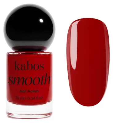 Image de Kabos Smooth Vernis à ongles classique rouge 08 Ruby 10 ml | Longue tenue