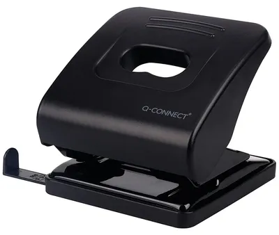 Productafbeelding van Q-Connect KF01235 Bureaupontsmachine - 30 vel, zwart
