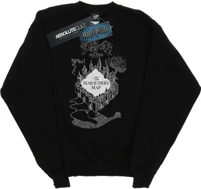Obrázek produktu pro Harry Potter - "The Marauder's Map" mikina pro ženy BI20238 (M) (Black)