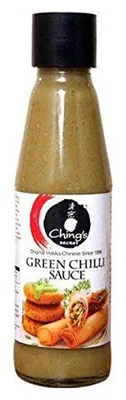 Zdjęcie produktu dla Sos chilli Ching's Secret Green Chilli Sauce 190 g – pikantny kwaskowy