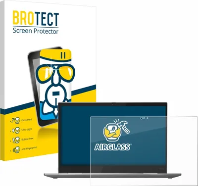 Produktbild von BROTECT Schutzglas für Lenovo ThinkPad X1 Yoga (4. Gen.) Schutzfolie Panzer Folie Glas Display Schutz klar