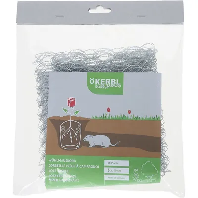 Image de Kerbl Wühlmauskorb ö 35 cm H?he 40 cm Schutzkorb gegen Wurzelverbiss