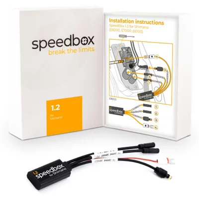 Immagine prodotto di Speedbox 1.2 per motori Shimano (E8000, E7000, E6100, E5000)