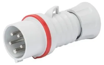 Zdjęcie produktu dla Gniazdo mobilne 3-biegunowe + N + t, 32A, 400V