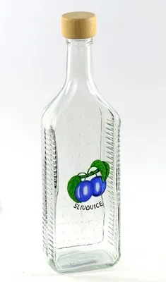 Obrázek produktu pro Láhev sklo 700ml HAVELKA s víčkem ŠVESTKA
