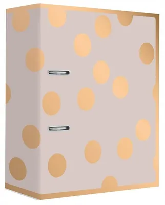 Produktbild von Interdruk Dekorativer Ringordner A4 75mm Rosé Satin Büro