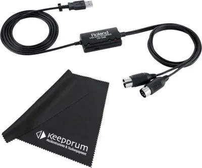 Produktbild von Roland UM-One MkII Kabel mit Mikrofasertuch