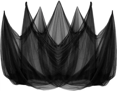 Productafbeelding van Ibenzoa® muggennet 10 x 3 meter – 40D polyester, zwart | Fijnmazig insectennet voor tuin, terras, balkon en planten