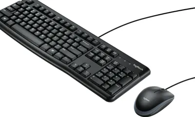 Produktbild von Logitech Desktop MK120 - sada klávesnice a myši
