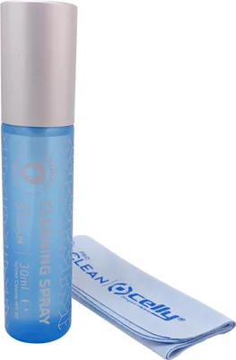 Produktbild von Celly CLEANKITALC30 Reinigungskit Spielekonsole, LCD/LED/Plasma, Handy/Smartphone, Laptop, Tablet PC Gerätereinigungsspray & Trockentuch 30 ml