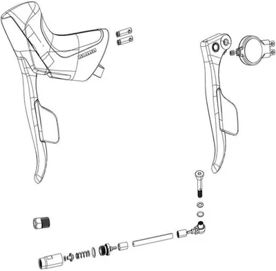 Image de Levier De Vitesse/Frein Sram Cpl. Apex Axs Droite