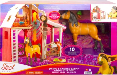 Produktbild von Hracia súprava Spirit horse stable s koňom Spirit, 3 hracie plochy, 10 hracích prvkov