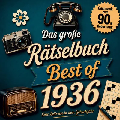Produktbild von Das große Rätselbuch - Best of 1936