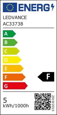Image de Lot de 5 ampoules LED Osram PAR16 avec réflecteur en verre, 4,5W = 50W, culot GU10, 350 lumens, lumière blanche neutre 4000K, angle de diffusion 36°, indice de rendu des couleurs (IRC) > 90, variateur compatible. #1