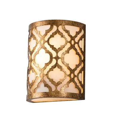 Produktbild von Elstead Arabella Wandleuchte E27 Gebeiztes Gold