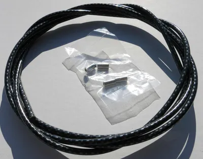 Imagen del producto de Cable exterior tipo Bowden, color , con diseño de cuadros sombreados, de 2,50 metros de longitud y 5 mm de diámetro