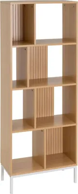Zdjęcie produktu dla HowHomely | Regał - Regał - 63 x 30 x 159 cm - brązowy - Półka stojąca