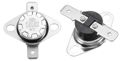 Thermostat KSD301 95 °C 10 A NC 2 Stück