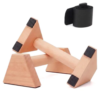 Produktbild von 2 Stück Holz Liegestützgriffe