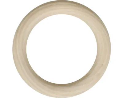 Produktbild von Glorex Holzring,100 x 15 mm 1 Stück Farbe: natur