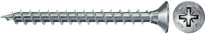 Produktbild von Spanplattenschraube Power-Fast II 3,0x25 Senkkopf PZ (100 Stück, Vollgewinde, verzinkt)