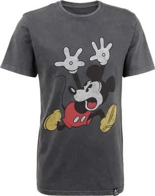 Produktbild von Recovered T-Shirt Disney Mickey Mouse Panic im zeitlosen Design dunkelgrau M