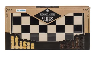 Image de Jeu d'échecs en bois Out of the Blue