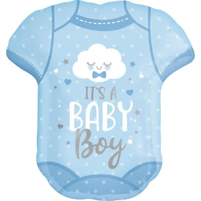 Produktbild von amscan BODY ITS A BOY FOLIENBALLON FOLIENBALLON