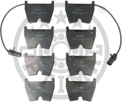 Produktbild von OPTIMAL Bremsbeläge Satz Vorne Bremsklötze für AUDI A6 Avant (4B5, C5) BP-12517
