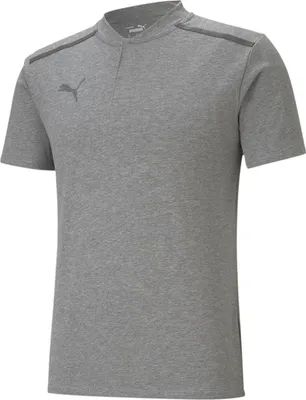 Produktbild von Puma teamCUP Casuals Polo Shirt Herren grau Gr M
