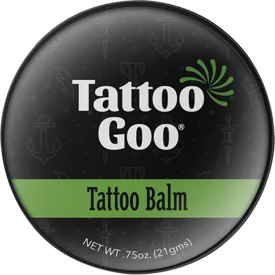 Produktbild von TATTOO GOO Balsam Tattoopflege Aftercare Tattoocreme Haut Creme Mini Salbe Butter