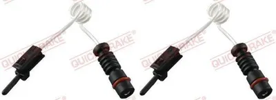 Produktbild von 2x QUICK BRAKE WS 0183 A Warnkontakt Bremsbelagverschleiß 120mm passend für MERCEDES-BENZ VARIO Kasten/Kombi Vario Pritsche / Fahrgestell VARIO Kipper