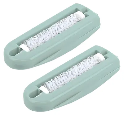 2er-Set Krümelbürsten, 18,5x5,5 cm, für Auto & Teppich