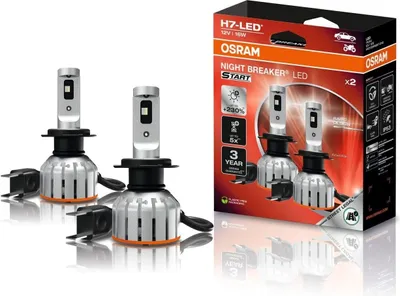 Immagine prodotto di Osram Night Breaker LED Start H7 16W bianco luce diurna 4062172410984