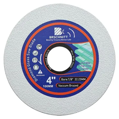 Image de Disque de coupe diamanté de 105 mm pour verre, porcelaine, jade et céramique
