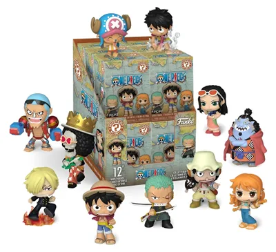 Obrázek produktu pro One Piece Mystery Minis – minifigurky PDQ, 5 cm, vystavovací balení (12 ks)