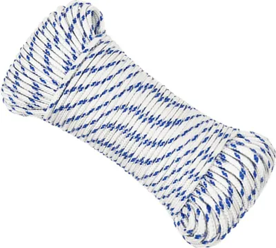 Produktbild von vidaXL Bootsseil Weiß 3 mm 500 m Polypropylen