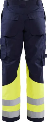 Produktbild von Blakläder Multinorm-Bundhose, marineblau / gelb, Konfektionsgröße 54