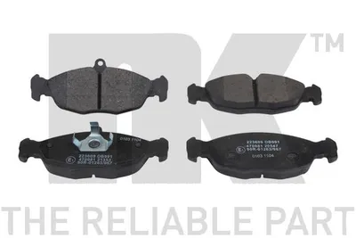 Produktbild von NK Bremsbeläge Satz Bremsklötze für OPEL Corsa B Schrägheck (S93) 223609